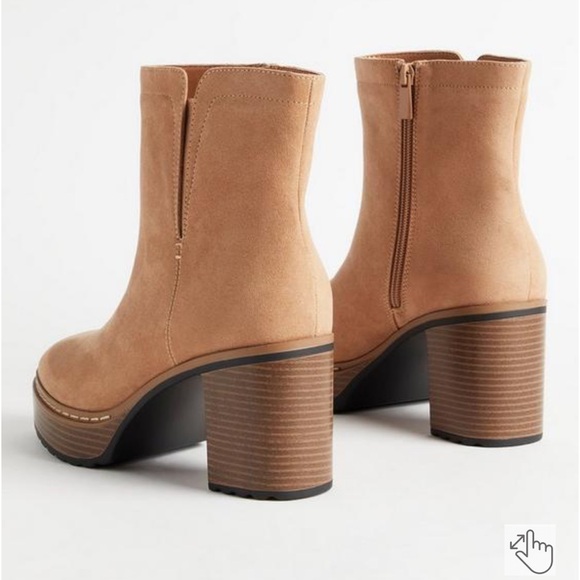 Platform Lug Bootie (WW) - Picture 4 of 10